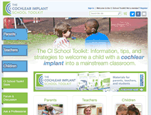 Tablet Screenshot of cischooltoolkit.com